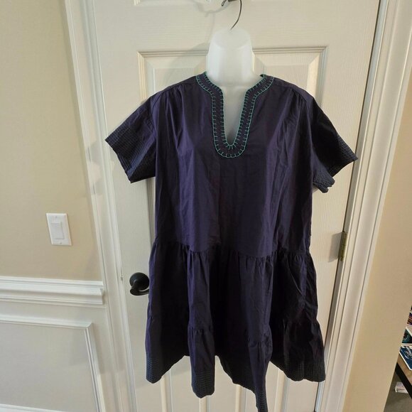 Tuckernuck Pomander Place Navy Kinsley Dress Size XS - Picture 3 of 10